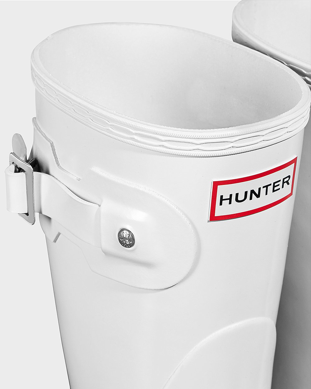 Galochas Curtas Hunter Feminina Branco - Original Gloss - 78JEMYDUW